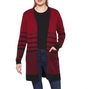 Fortune + Ivy Cardigan Open Front Pockets NWOT